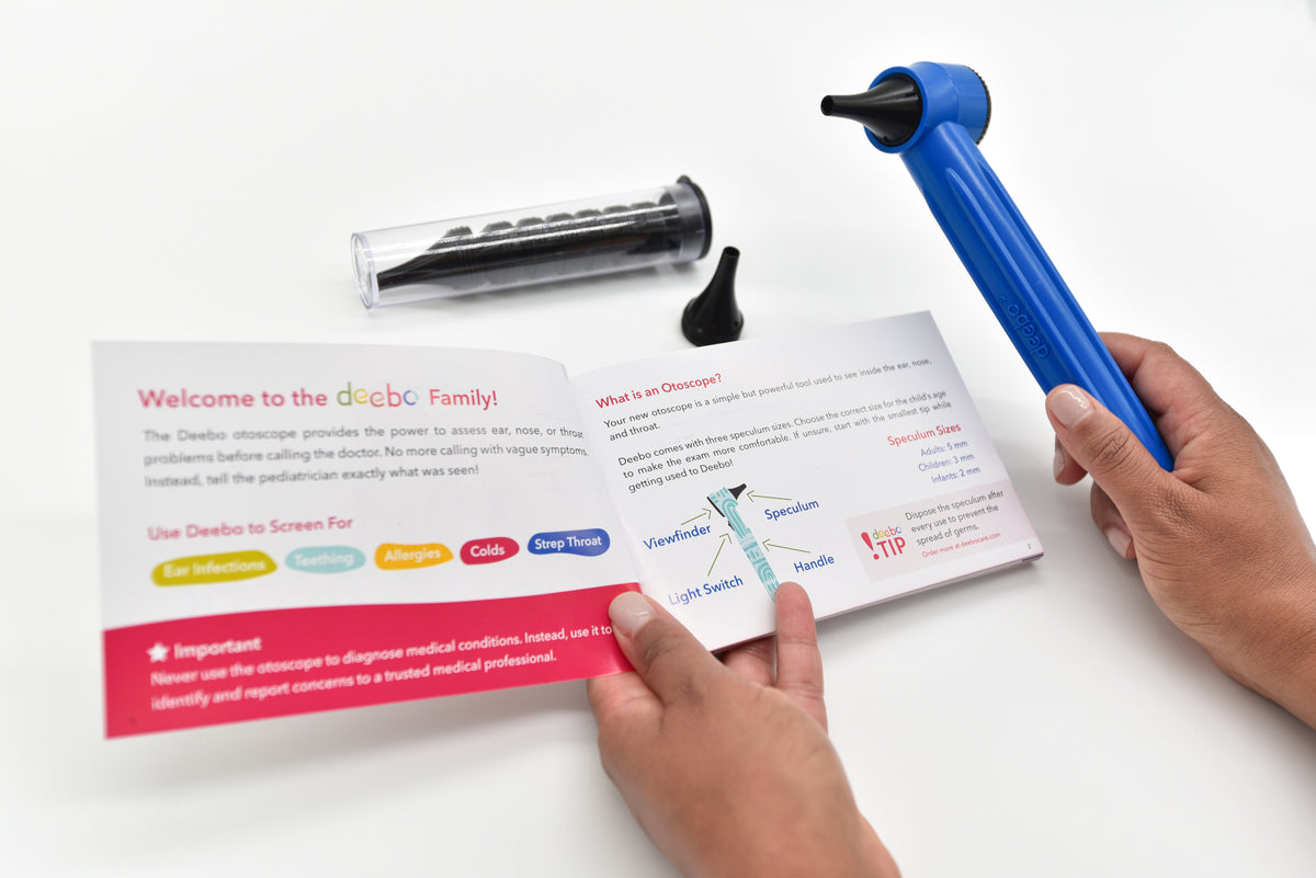 The Deebo® Otoscope: Blue Navigator