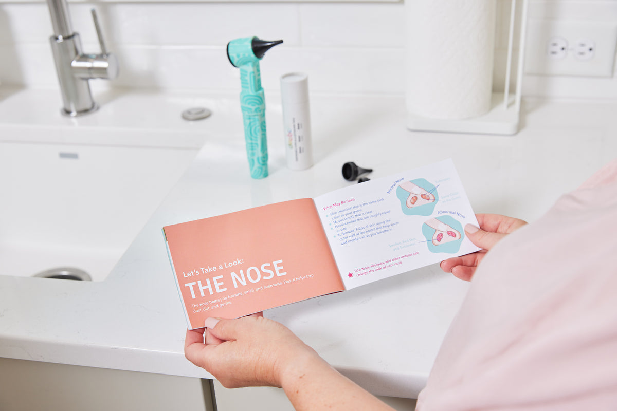 The Deebo® Otoscope: Blue Rainbow