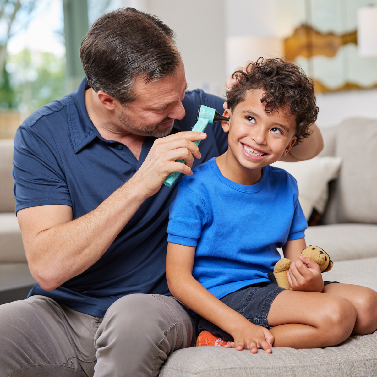 The Deebo® Otoscope: Blue Rainbow